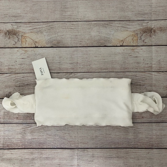 ZAFUL White Summer Top Size Medium - Picture 2 of 7